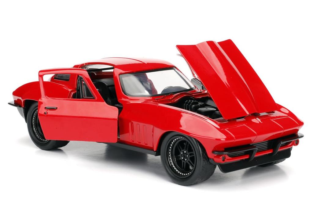 Jada Toys Fast Furious Series Chevy Corvette Red Completed Product & 1/24 F&F8 (Letty)