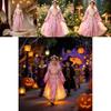 Girls Medieval Princess Costume With Tulle Fabric For Halloween Role Play And Stage Performance