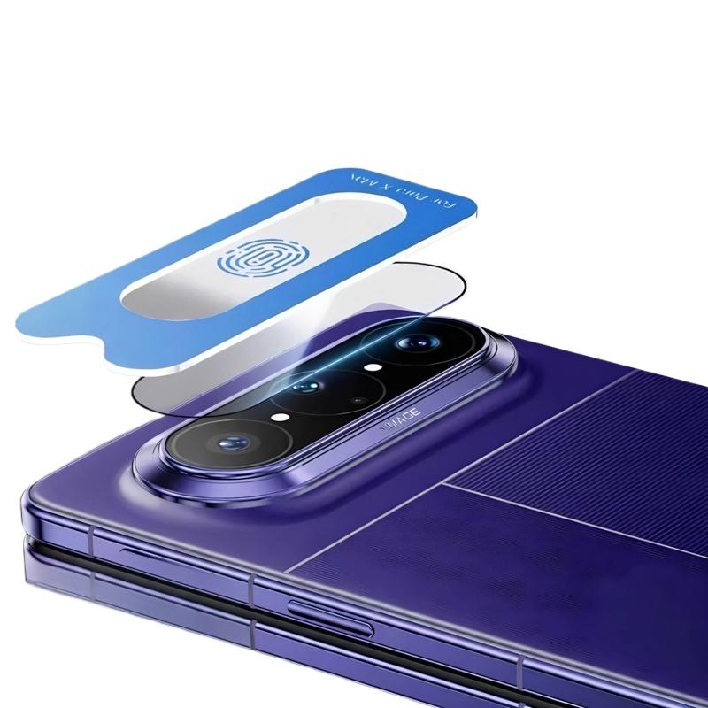 For Huawei Pura X Max Phone Camera Protectors Cover Case Back Glass for Huawei PuraX Max Positioning Lens Protective Film With Positioning-PuraXMax чистый