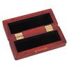 Saxophone Mouthpieces storage Box Maple Wood Mouthpiece Box Woodwind Mouthpiece Case Musical Instrument Accessories