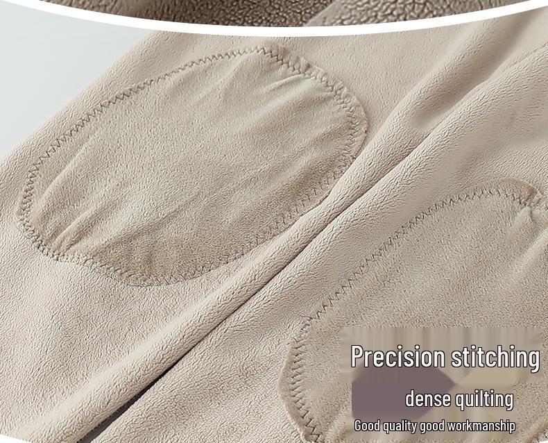 Women's Thermal Underwear Set for Autumn/Winter - Plus Velvet, Thickened for Middle-aged and Elderly Women