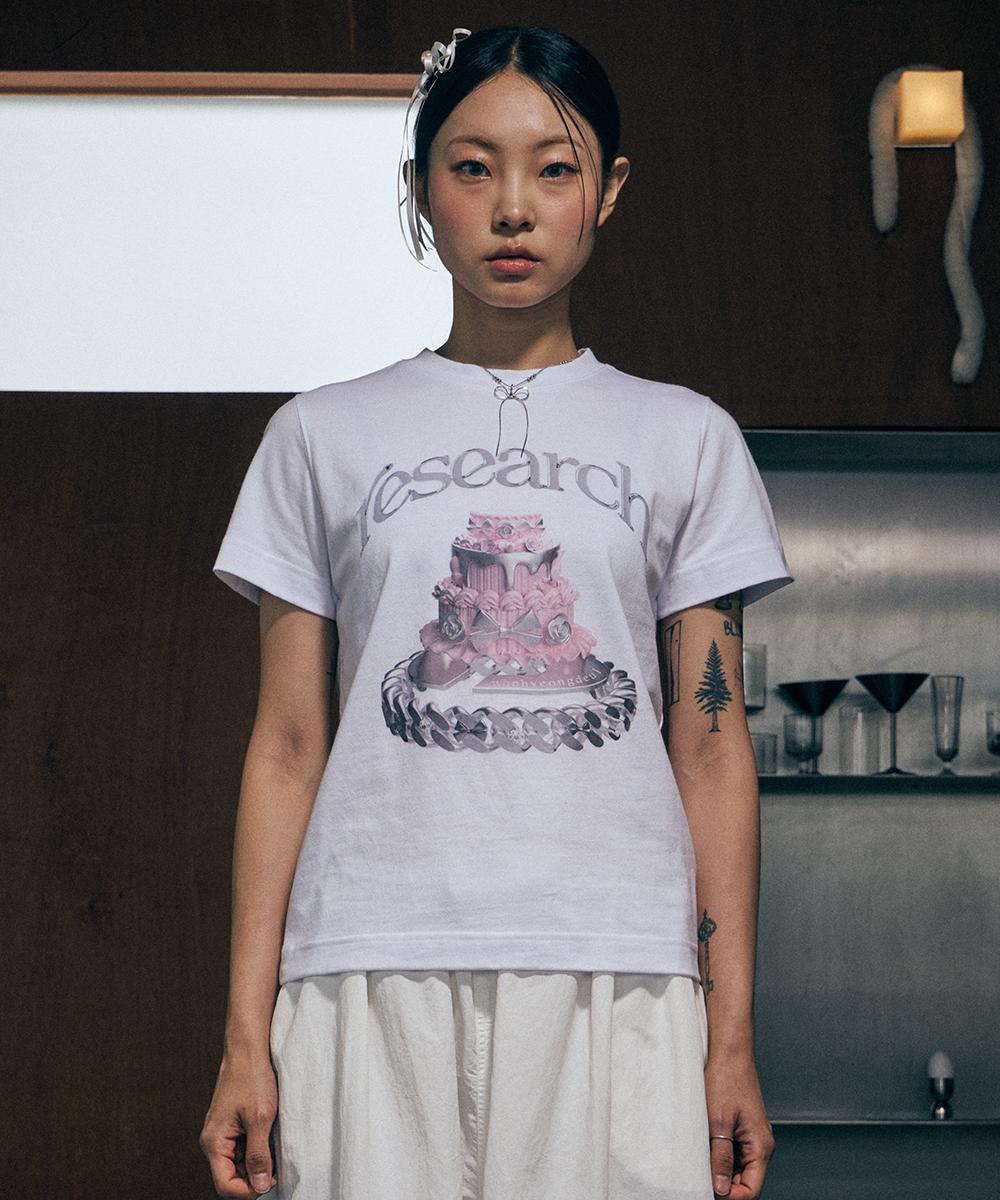 Fdr Silver Layering Cake Short Sleeve White L