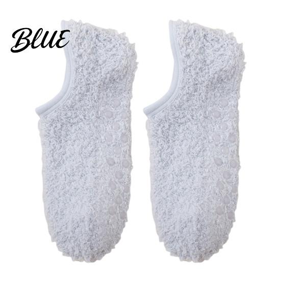 Indoor Socks 1 Flannel Winter High-Elastic Cuffs Sweat-Absorbent Non-Slip Pair Floor Sweat-absorbent House Warm Ankle