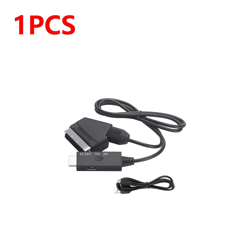 

1/2Pcs Video Converter Adapter 1M Adapter Cable 1080P Male-Female Converter Cable Micro USB Cable Accessories for Set-top Box