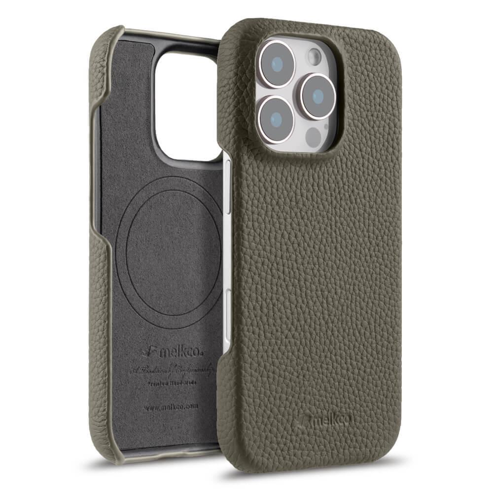 

Чехол Melkco Leather MagSafe для iPhone 16 Pro Max и 16 Plus с магнитной поддержкой 16 Pro