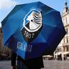 Atalanta Fc Crest Automatic Folding Umbrella - 8-Rib Travel Umbrella with Auto Open/Close & Portable Gifts for holidays or birthdays