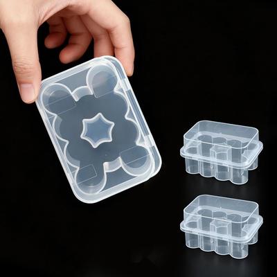 Stackable Microtube Storage Box Plastic Freezer Tube Box Vial Storage Case Refrigerator Organizer