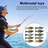 3 Pz 10CM/15.5G Esche da Pesca Multigiunto con Ami Swimbait Realistica 7 Sezioni Esche Artificiali in Plastica Accessori per Pesca in Acqua Dolce e Salata