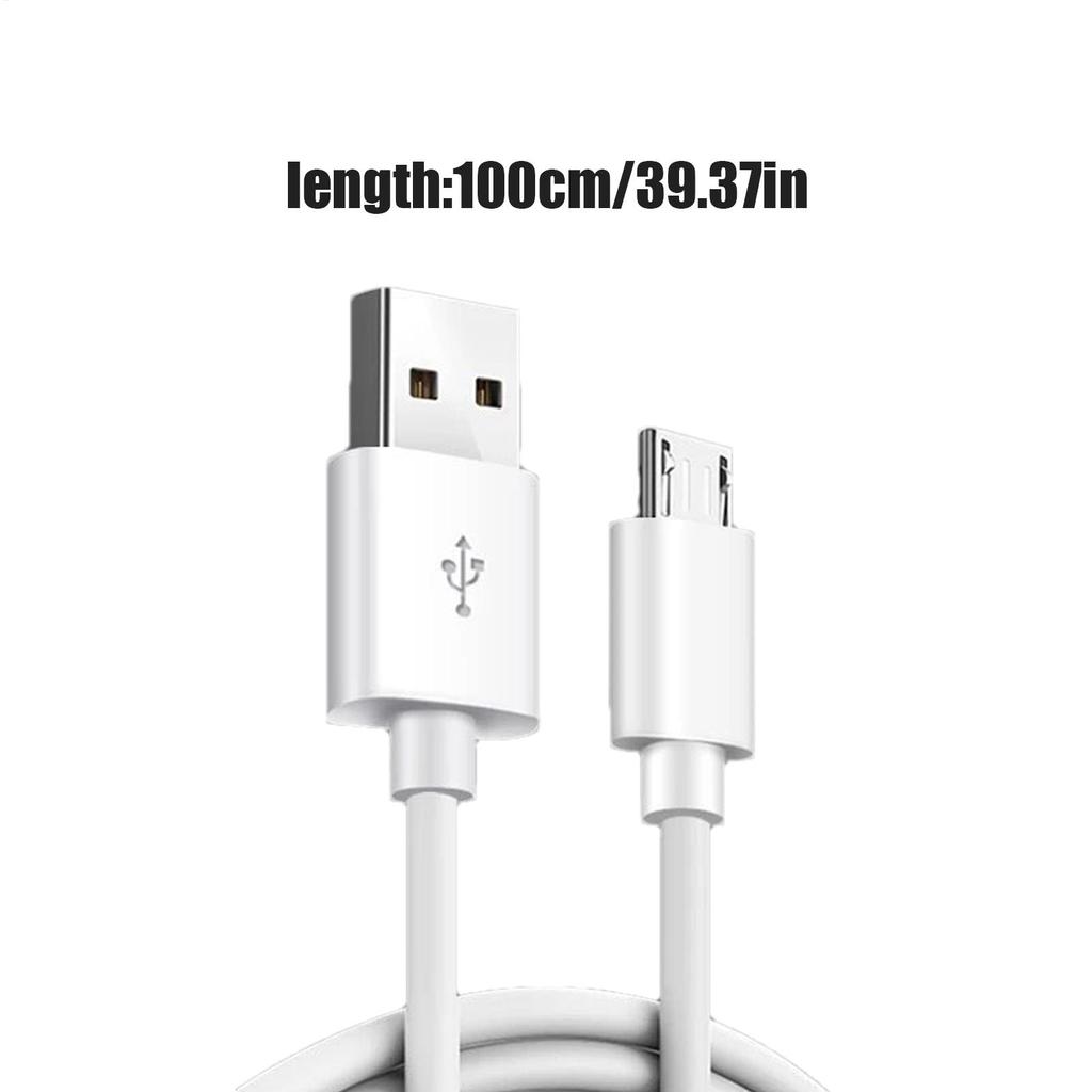 100cm Durable Fast Charging USB B Cable 480 Mbps USB 2.0 3A Cord Fast Charging Speed Data Wire for Smartphones Digital Devices