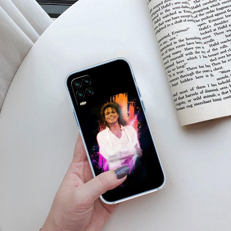 M-Michael J-Jackson Transparent Phone Case for Motorola Moto G7 G8 G9 G84 G85 G73 G24 G15 Z2 Play Power Plus
