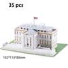 Bastel Architektur 3D Pappe Puzzle Spielzeug Notre Dame de Paris Eiffelturm Basilius-Kathedrale Weltberühmtes Architekturmodell Spielzeug