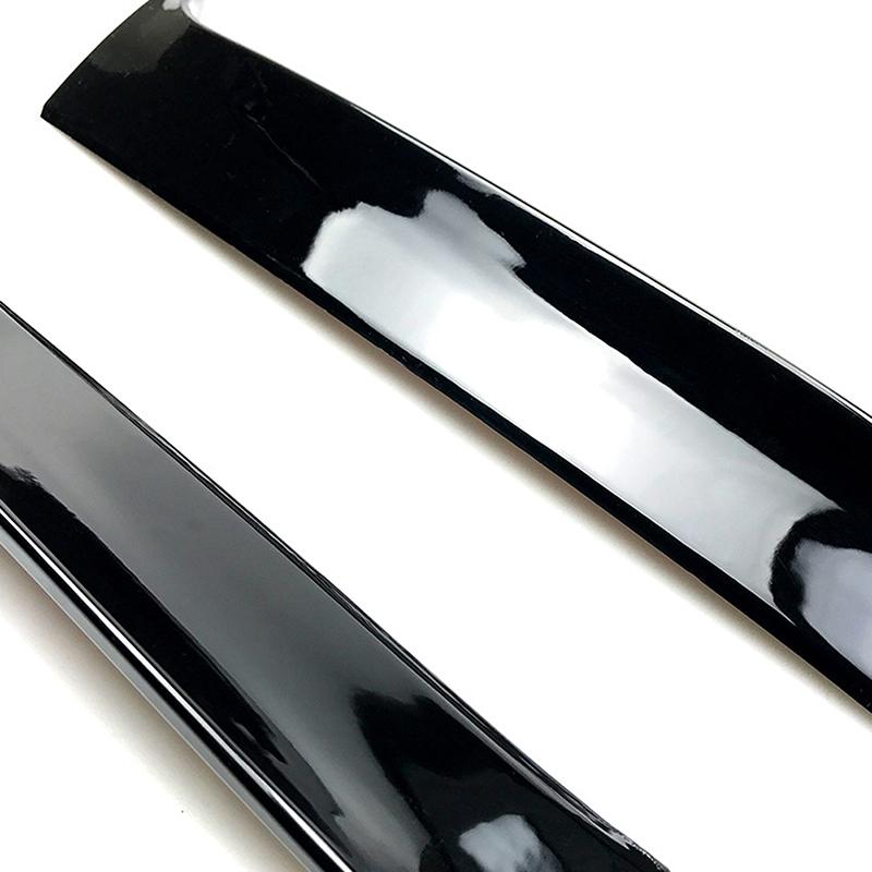 1 Pair Car Rear Window Spoiler for VW Golf 7 Variant Wagon 2013 2014 2015-2017 Glossy Black Left Right Air Splitter Lip Trims