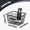 Bicycle Basket, Front Decor Accessory, Lightweight Portable Storage Handlebar Basket for Girls,