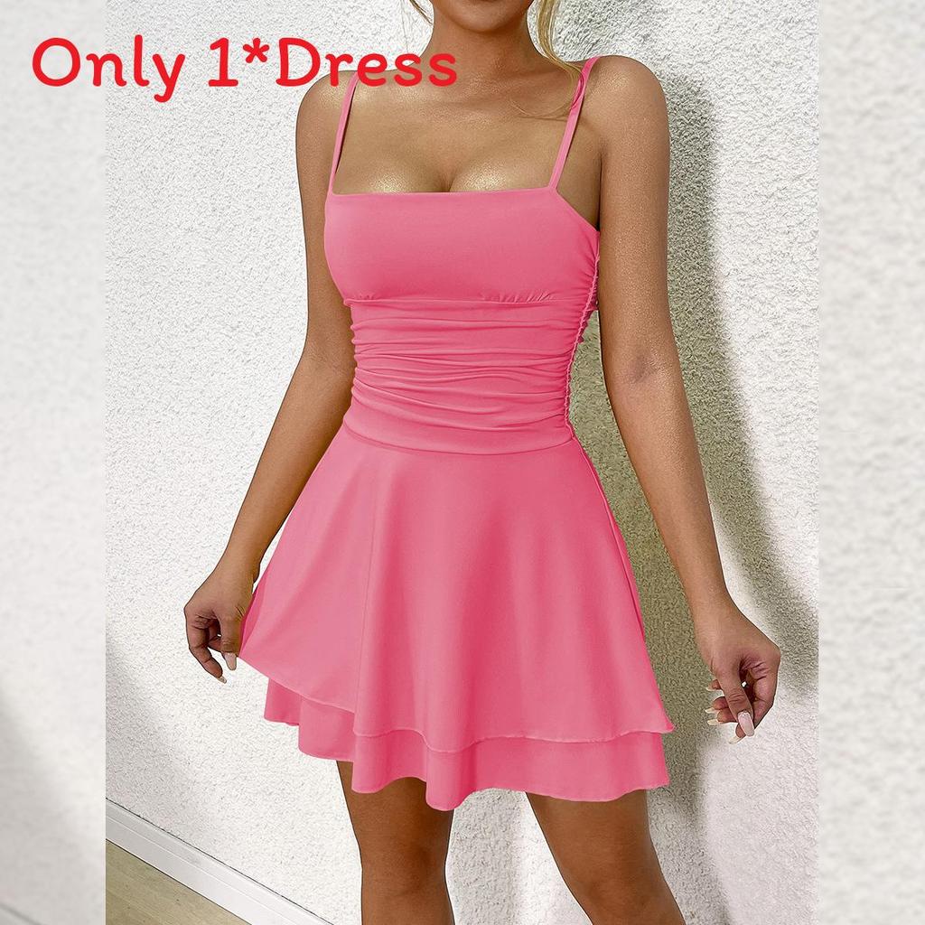 Elegant Velvet Dress With Ruffle Details For Spring Events