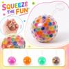 Perlen Stressball Spielzeug für Stress und Entspannung - Handübung für Erwachsene Kinder - Zufällige Farbe, Großartig für , Zuhause und Reisen