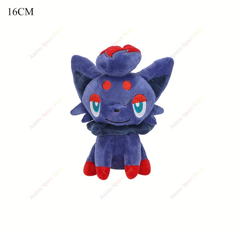 Lucario Plush Dolls Toys Anime Garchomp Riolu Shiny Mimikyu Porygon Bidoof Ninetales Soft Stuffed Animal Peluche Gifts
