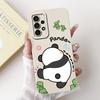 For Samsung Galaxy A32 4G Case SM-A325F Cute Panda Cartoon Cover Soft TPU Phone Case For Samsung A32 A 32 5G A326B Fundas Bumper