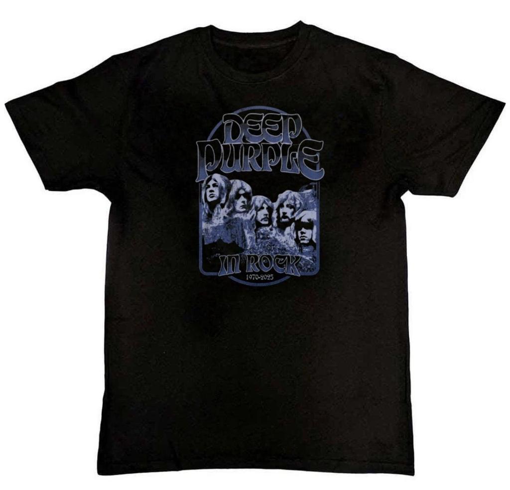 Deep Purple In Rock Graphic Print Mens T-Shirt
