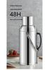 Large Capacity Stainless Steel Teapot & Thermos for Student Dorms
