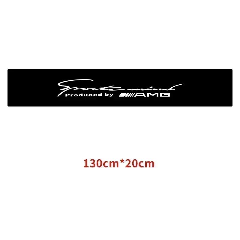 TLZS3 Car Stickers Vinyl Styling Art Creative Auto Decal Accessory For Mercedes Benz AMG A B C E G CLA W211 W203 W204 W210 W124 чёрный