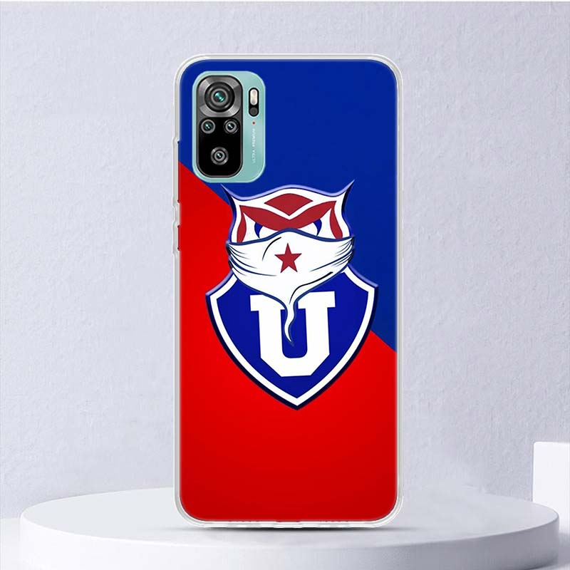 De Chile U-University Logo Soft Case For Xiaomi Redmi Note 14 14S 13 12S 11S 10S 12 11 10 Phone Cover 11T 11E Pro Plus 9 9S Shel