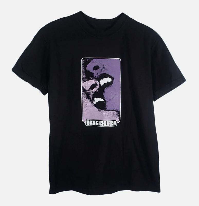 HOT NEW Drug Church band BLACK Unisex T-shirt Graphic Tee M