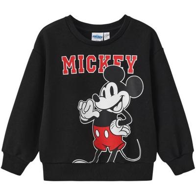 Baby Mickey Mouse Brushed Back Crew Neck Sweatshirt
