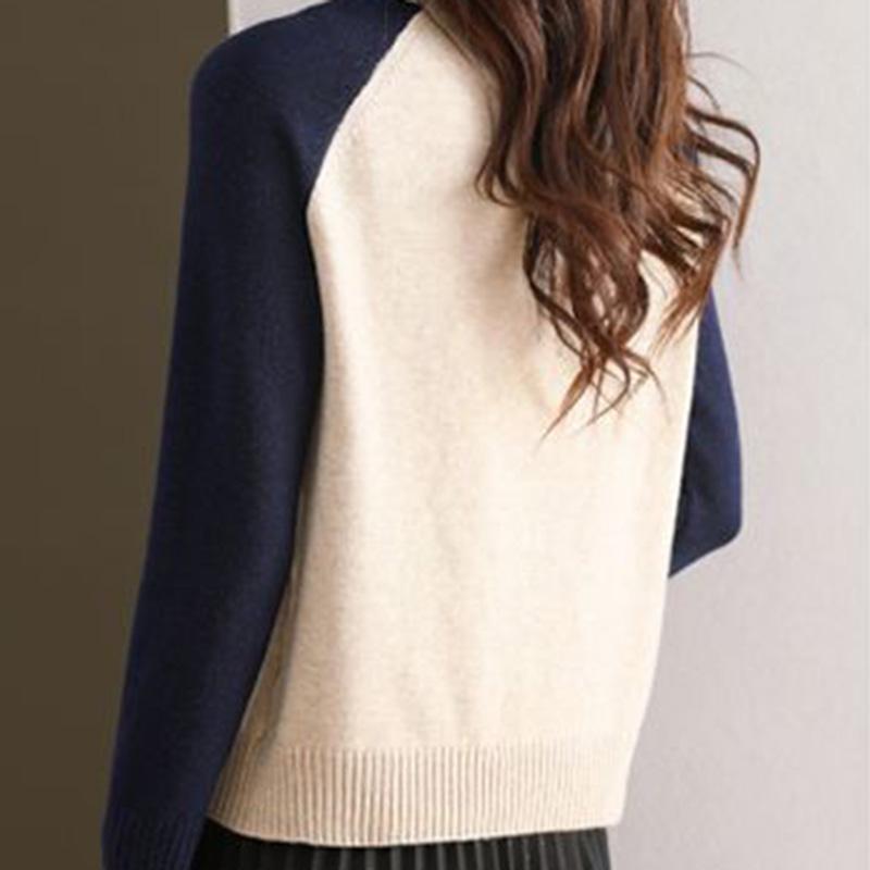 Sweater for Women Autumn Winter  Pullover Warm Knitted Stretchy Long Sleeve Oversize Jumper Tops