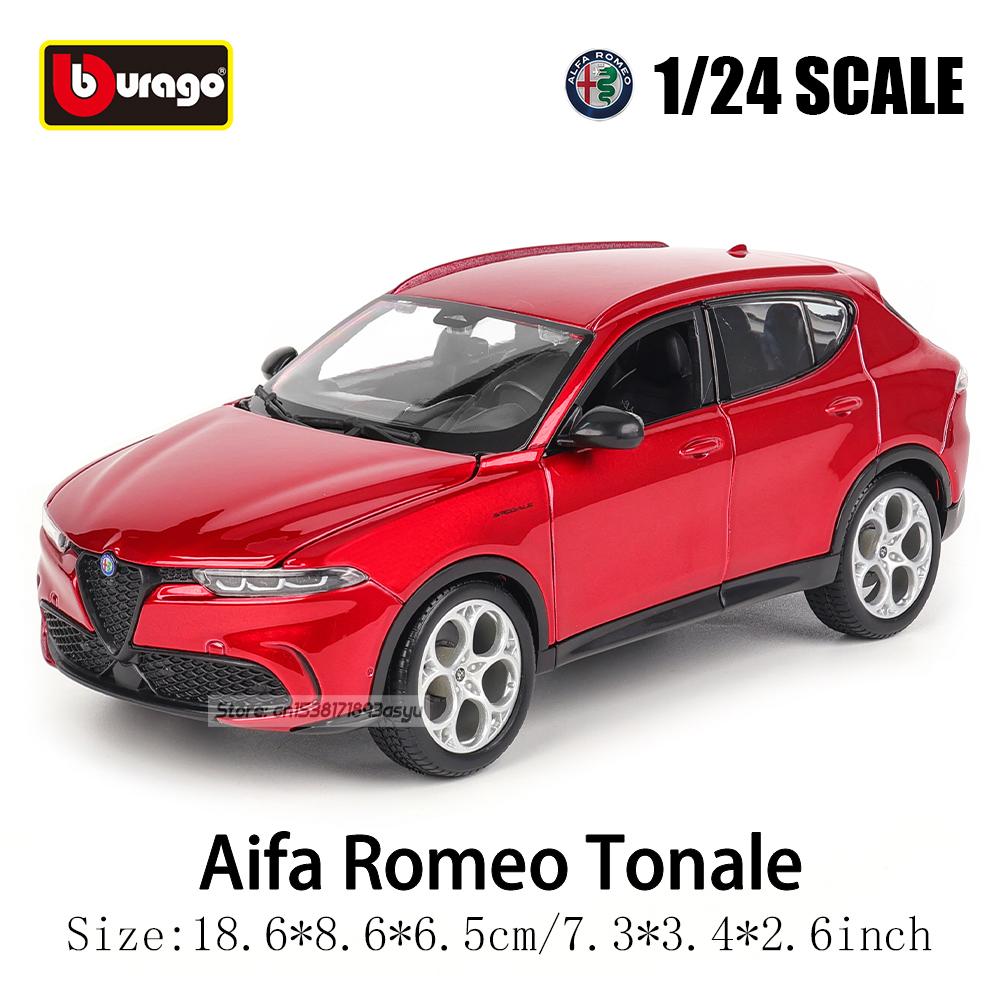 

Bburago 1:24 Alfa Romeo Tonale Alloy Luxury Vehicle Diecast Car Model Toy Collection Gift Birthday Present