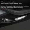 For Tesla Model Y Juniper 2025 Car Door Storage Pad 5PCS TPE Central Control Water Cup Holder Mat Organizer Tray Car Accessories