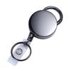 Elastic Keychain Anti-lost Retractable Badge Reels Key Chain Ring ID Card Badge Holder Pull Keyring