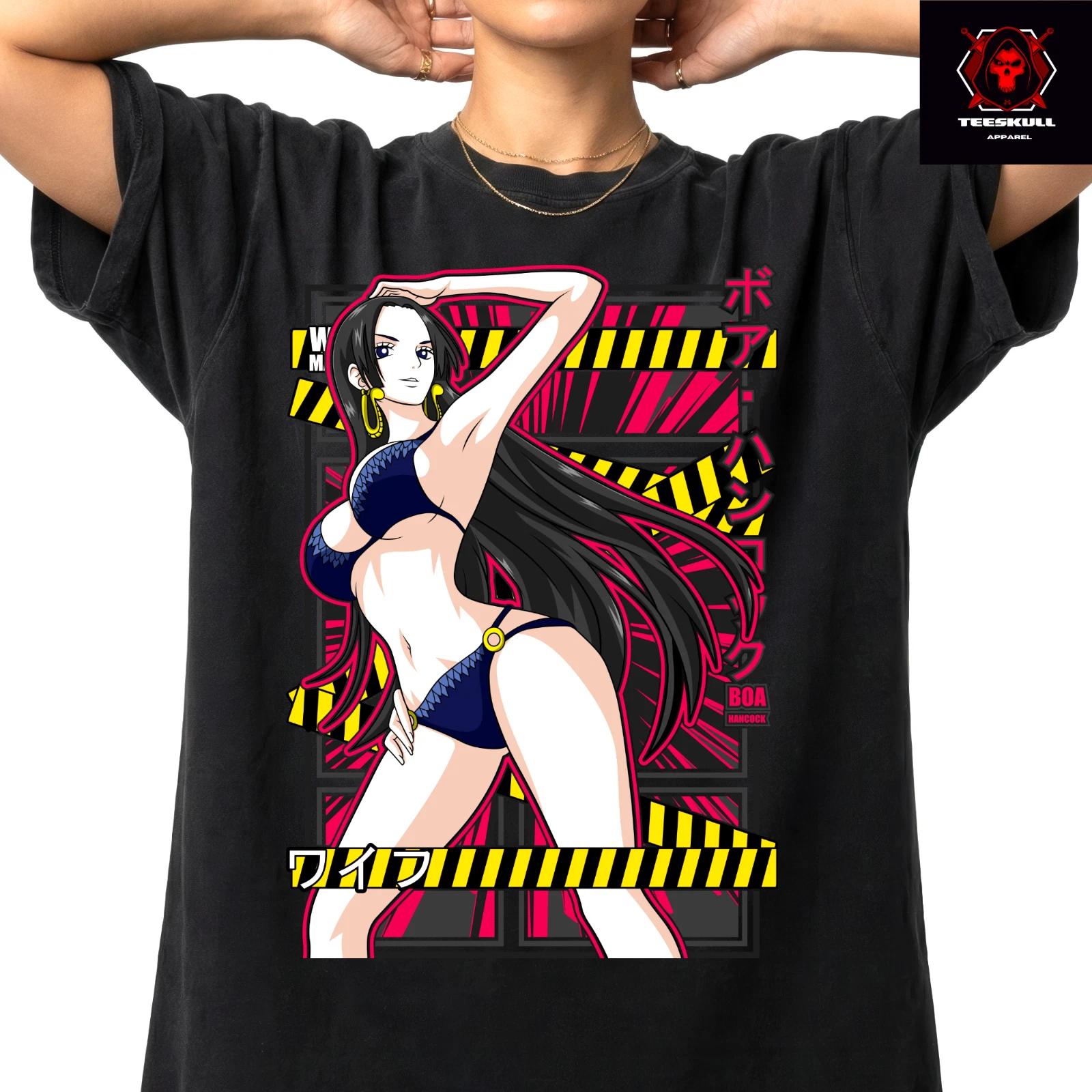 Boa Hancock One Piece Anime Manga Character Unisex Premium T-Shirt XL