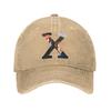The X Files Sun Baseball Cap I Believe Vintage Unisex Unisex Washed Trucker Hat Outdoor Sport Baseball Caps Birthday Present