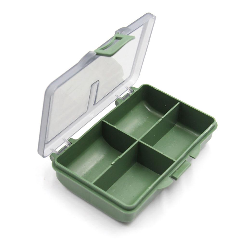 Fishing Tackle Storage Box 1/2/3/4/6/8 Compartments Large Capacity Organizer Containers Fishing Tools
