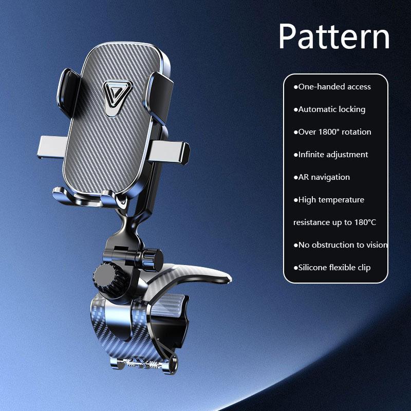 

Car Phone Holder Mount for Dashboard 1800° Rotating Cell Phone Holder for Car Universal GPS Navigation Big Clamp Car Phone Mount