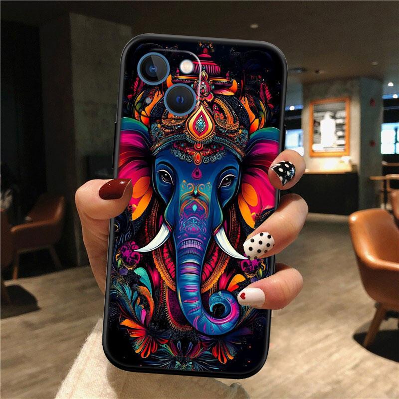 IK4 Animal Elephant Phone Case for Samsung Galaxy A11 A12 A13 A15 A52S A53 A55 A56 A70 A71 A72 A73 F06 F16 F56 S10 Plus S10e