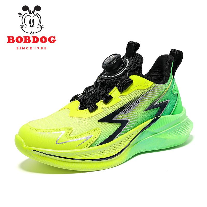 2026 Spring and Summer Girls Rotary Buckle Mesh Running Shoes Versatile 30