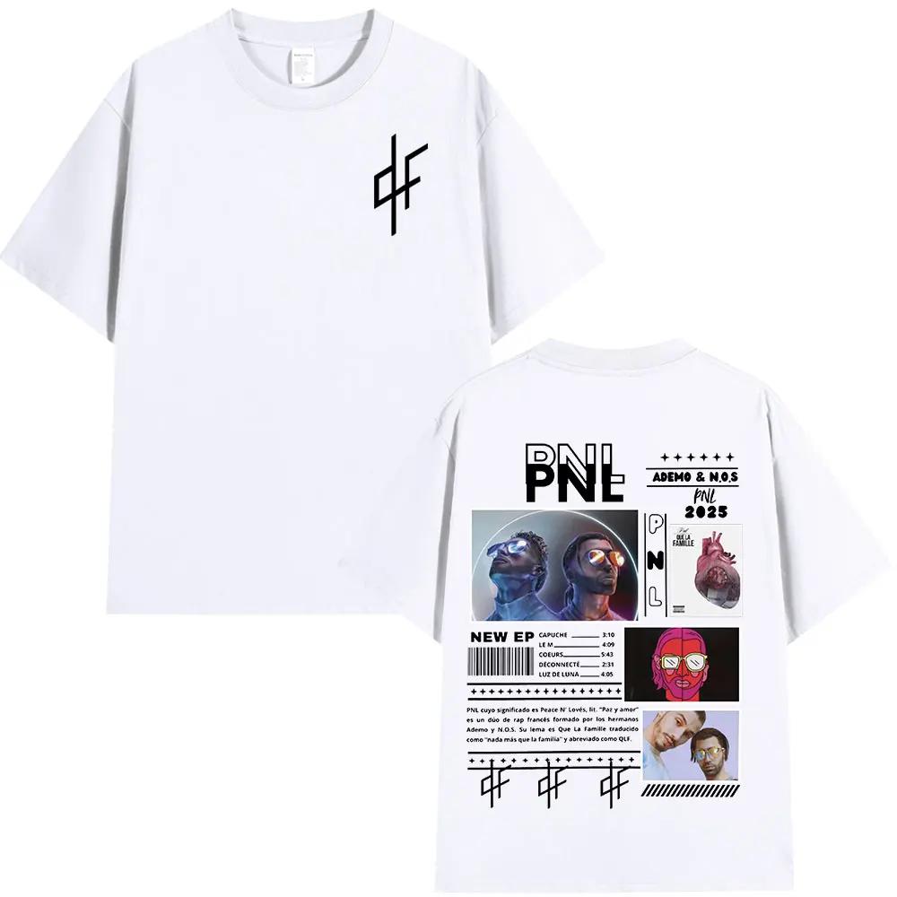 Le Monde Chico T Shirt PNL Album French Rapper Graphic Print T-shirt Women Hip Hop Fashion Short Sleeve Tee Shirt Streetwear