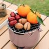 Household Camping Charcoal Stove Metal Barbecue Grill Practical Portable Charcoal Grill  Travel