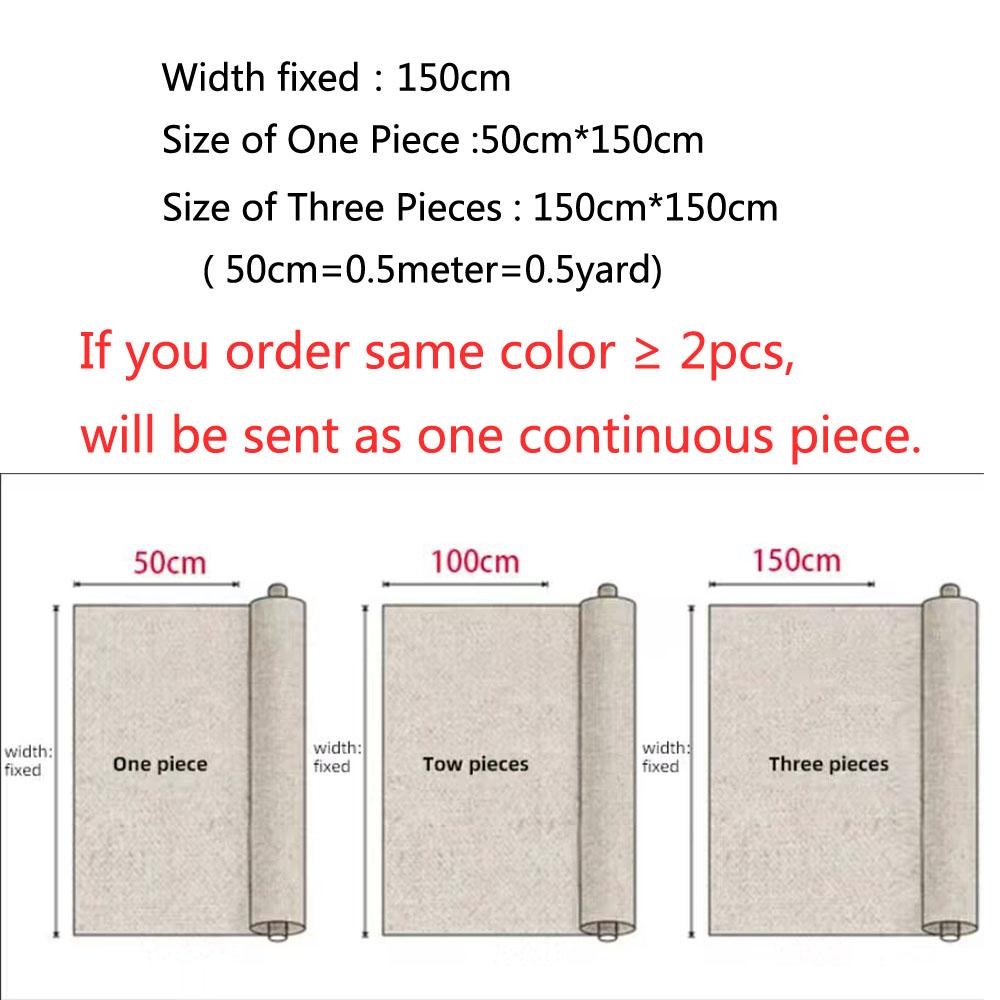 Soft Waffle Weave Polyester Fabric Pure Color By The Half Yard DIY Quilting Clothes Sewing For Sleepwear Bathrobes Skin Friendly