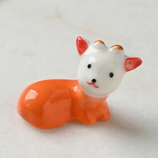 1/4 Pièces Repose-baguettes en Céramique Agneau Mouton Dîner Baguettes Cuillères Fourchettes Support Animal Vaisselle Support Rangement Décoration Table de Cuisine