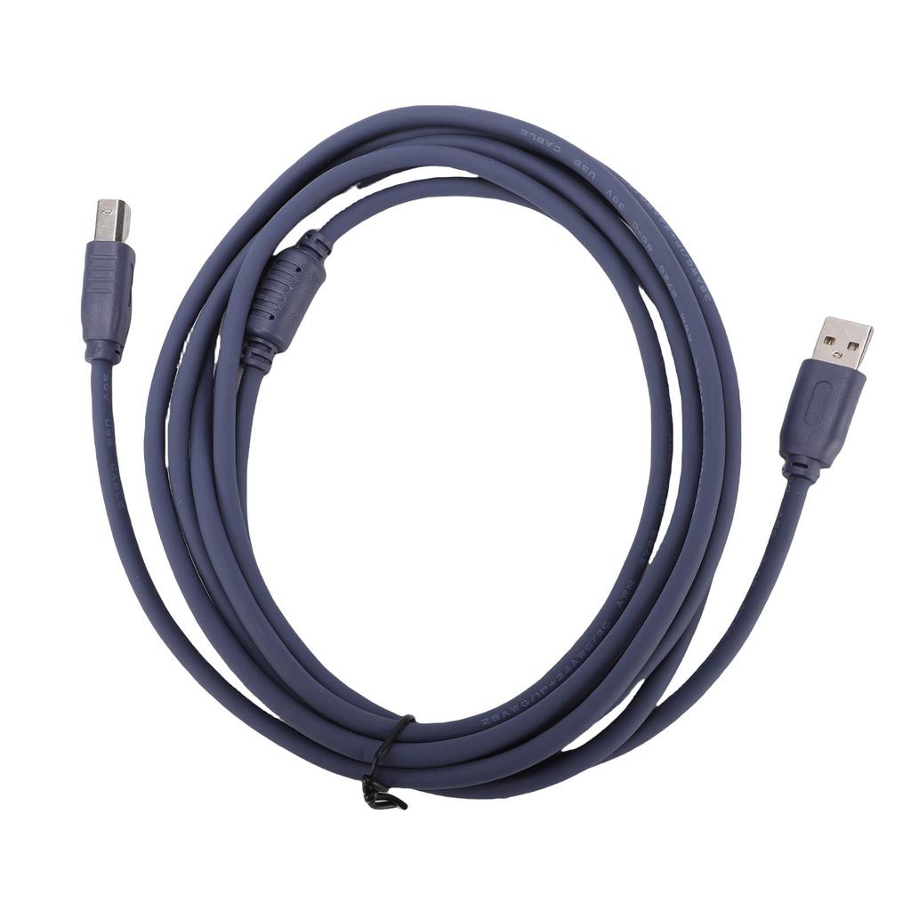 USB 2.0 Printer Cable USB A To B 3Metres High Speed 480Mbps Scanner Hard Drive Camera Piano for Laptop PC