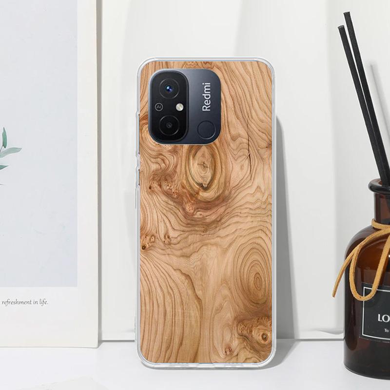 Wood Wooden Pattern Phone Case For Xiaomi Redmi 14C 13 13C 12 12C 10 10A 10C 9 9A 9C 9T 8 8A 7 7A 6A 6 Pro K80 K70 K60 K40 K20 1