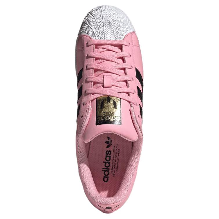 Lionel Messi X Adidas Superstar Inter Miami CF Men Sneakers Pink Light-Pink Core-Black JR1520