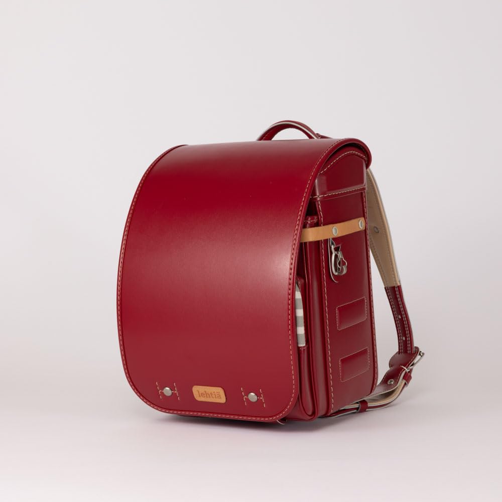 

QNORQ Шкільний рюкзак lehtia Модель Garnet Зроблено в Японії 6 років гарантії Mira Kuru Замок Замок Shikkarikun Підтримка відкривання Велика та кругла кишеня Сумісний