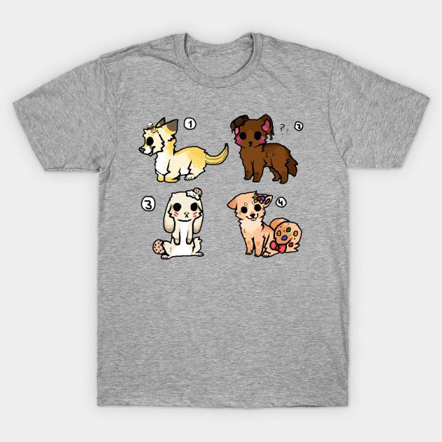 New Fashion Men T Shirt Cutie Dogs Group Print Short Sleeve Tops Tees Casual