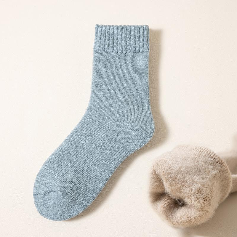 Woolen Socks for Men and Women In Winter, Thickened and Fleece for Warmth