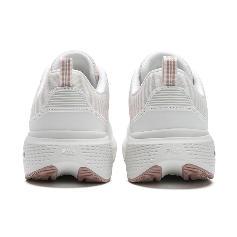 Fila Nuvole Run 3+ Fashionable Simple Comfortable Breathable Lightweight Low-Top Casual Training Running Shoes Women sneaker White Pink A12W531134FBP