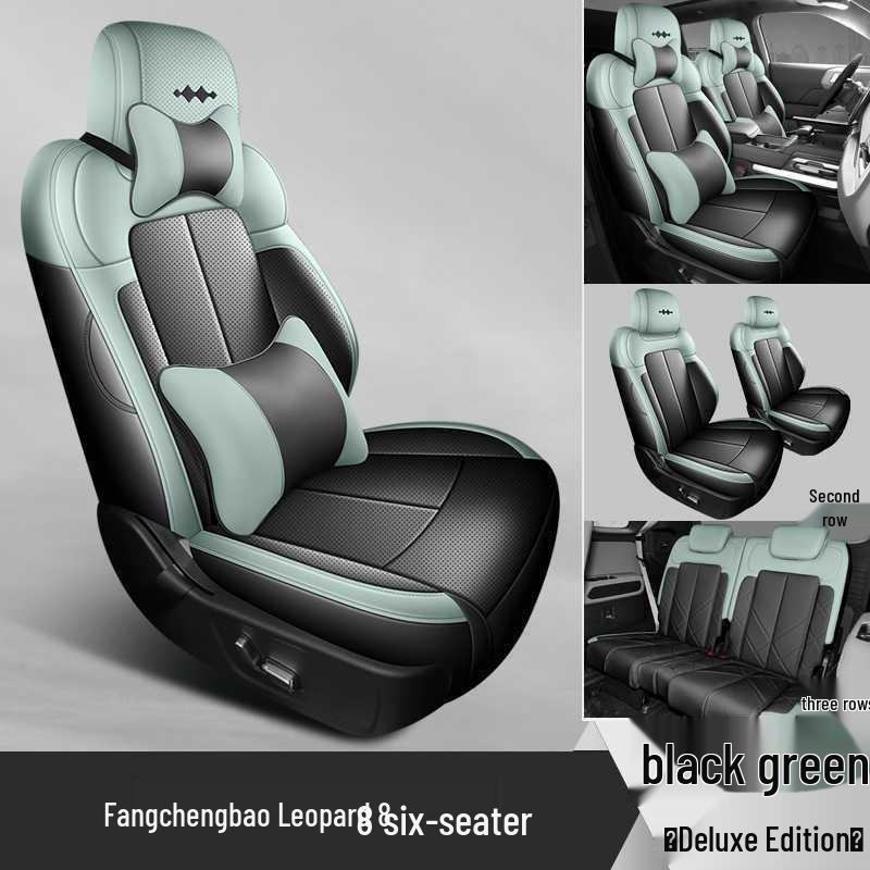Zhiyong Flagship 7-Seater Seat Covers - All-Season Leather Cushions