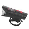 ABS Red Night Riding Bicycle Light Cycling Flashlight Waterproof USB Rechargeable Headlight with Speaker